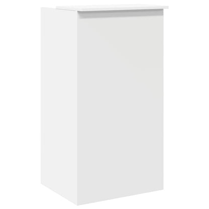 vidaXL Empfangstresen Weiß 55 x 50 x 103,5 cm Holzwerkstoff