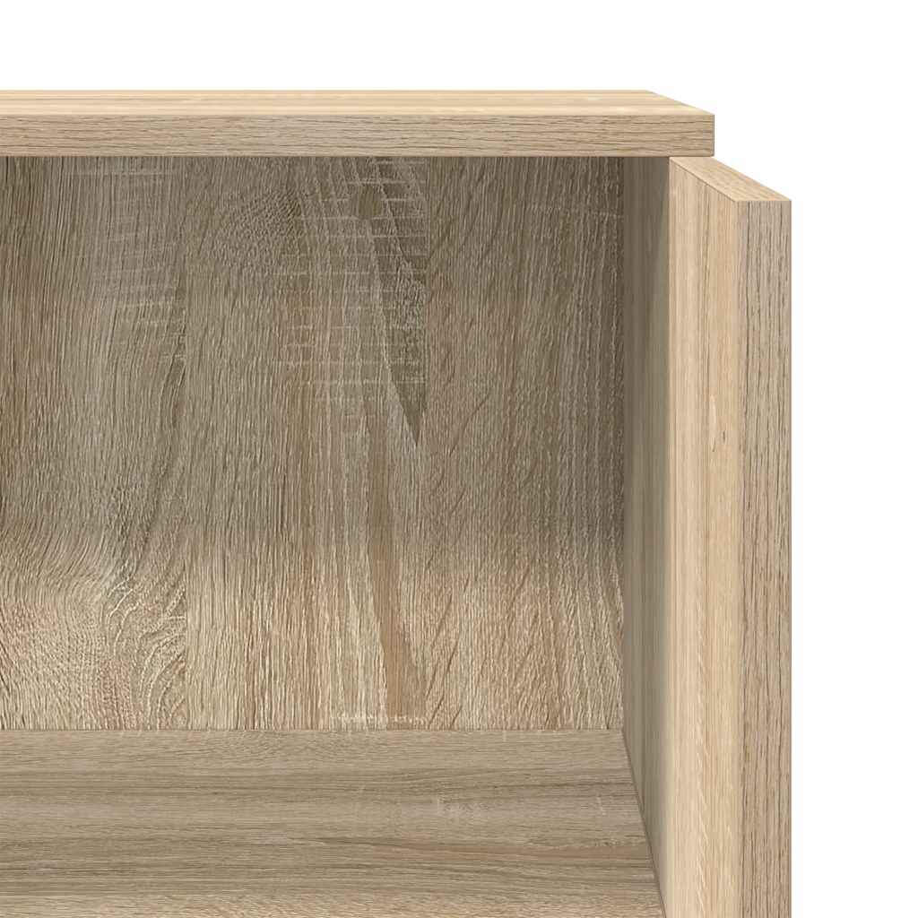 vidaXL Empfangstresen Sonoma-Eiche 55 x 50 x 103,5 cm Holzwerkstoff