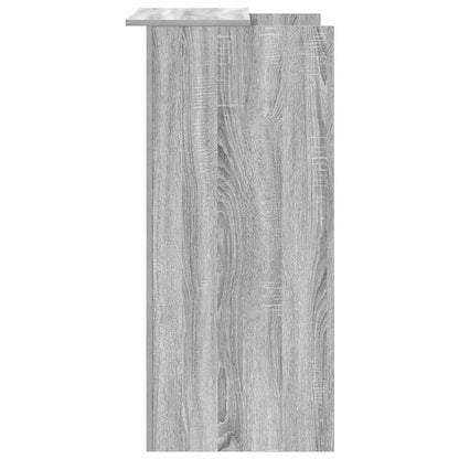 vidaXL Empfangstheke Grau Sonoma 55x50x103,5 cm Holzwerkstoff
