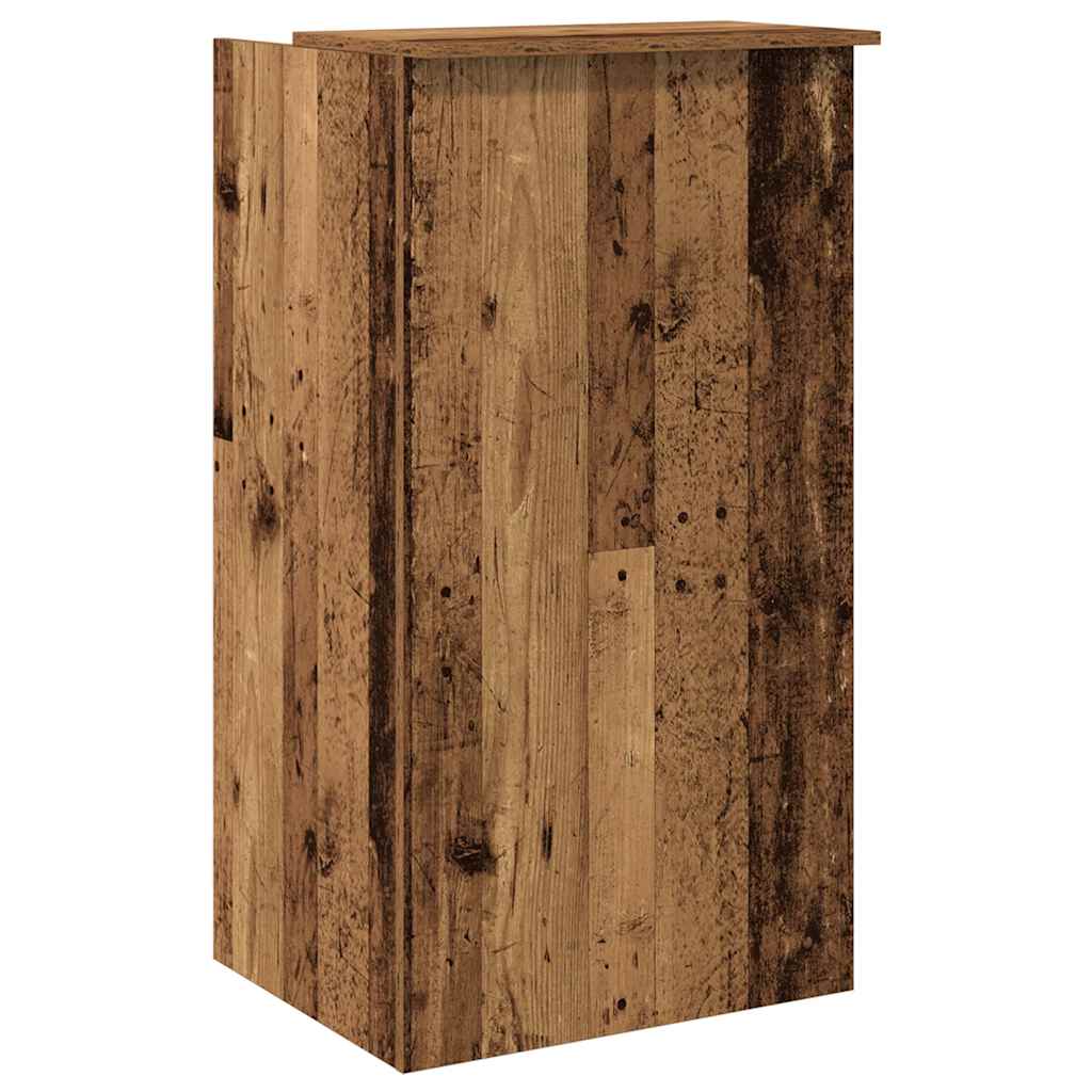 vidaXL Empfangstheke Altholz-Optik 55x50x103,5 cm Holzwerkstoff