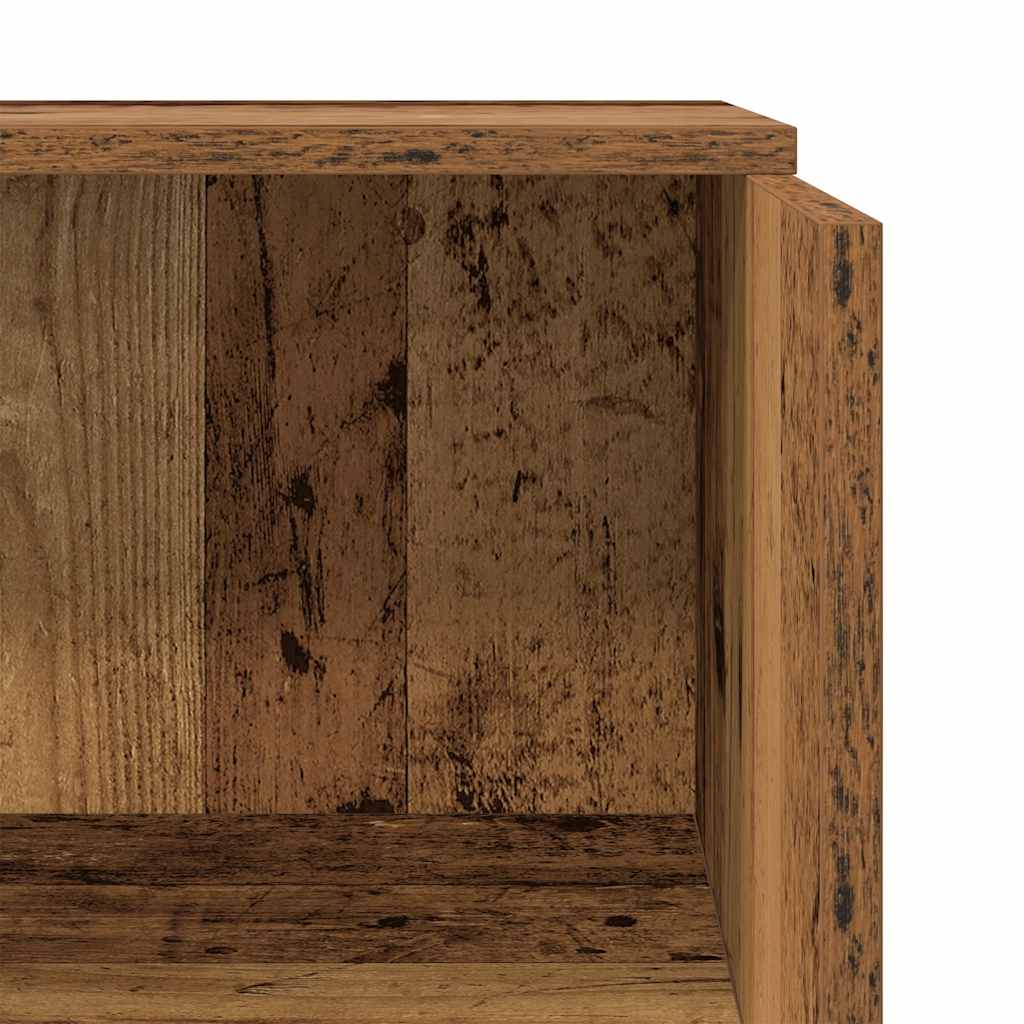 vidaXL Empfangstheke Altholz-Optik 55x50x103,5 cm Holzwerkstoff