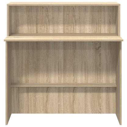 vidaXL Empfangstresen Sonoma-Eiche 100 x 50 x 103,5 cm Holzwerkstoff