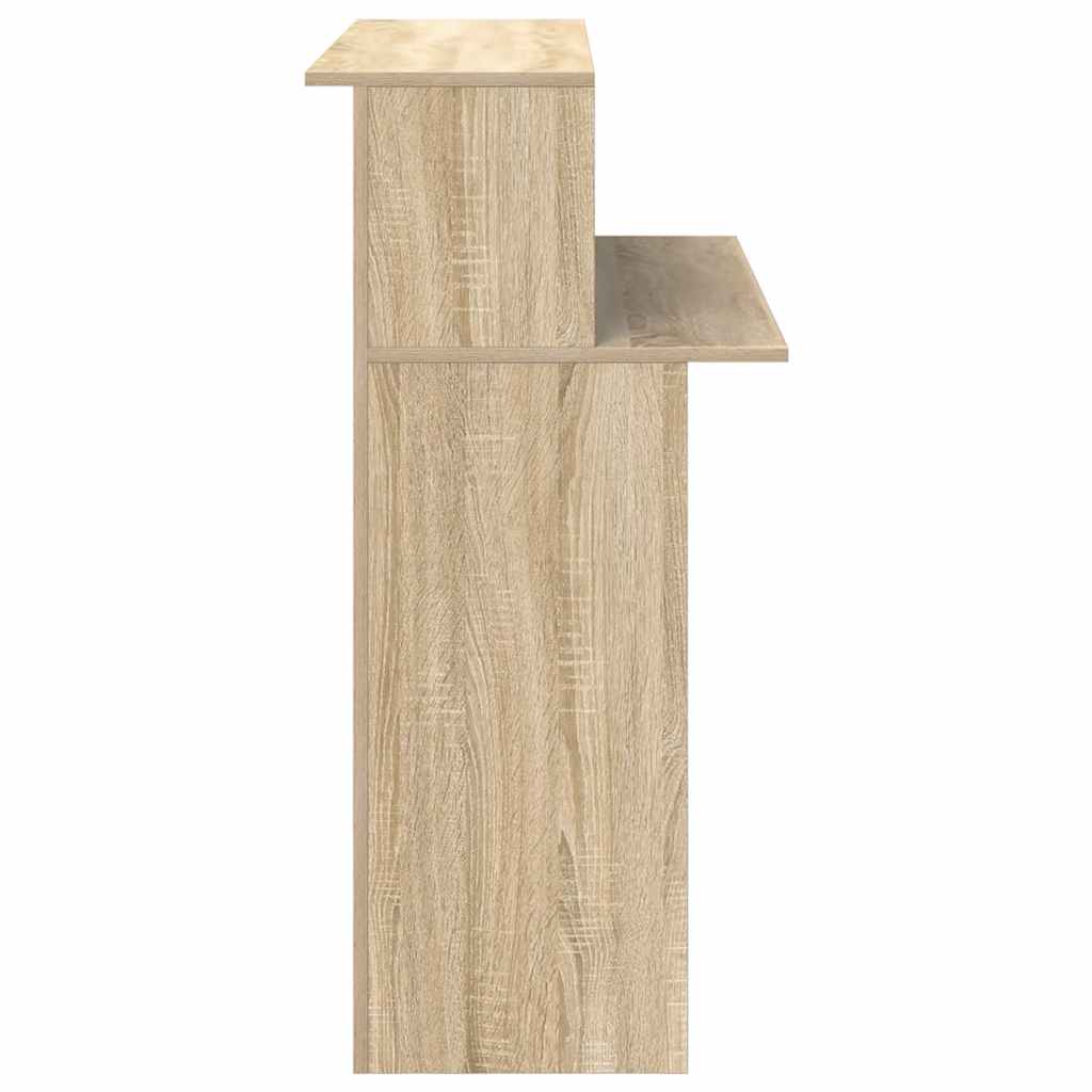 vidaXL Empfangstresen Sonoma-Eiche 100 x 50 x 103,5 cm Holzwerkstoff