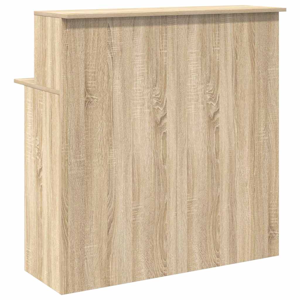 vidaXL Empfangstresen Sonoma-Eiche 100 x 50 x 103,5 cm Holzwerkstoff