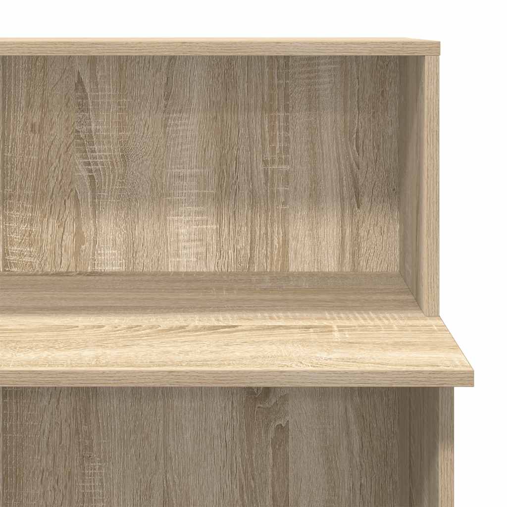 vidaXL Empfangstresen Sonoma-Eiche 100 x 50 x 103,5 cm Holzwerkstoff