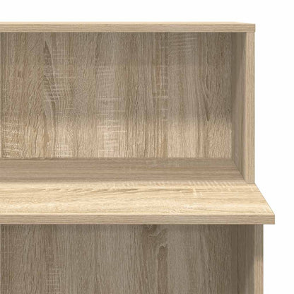 vidaXL Empfangstresen Sonoma-Eiche 100 x 50 x 103,5 cm Holzwerkstoff
