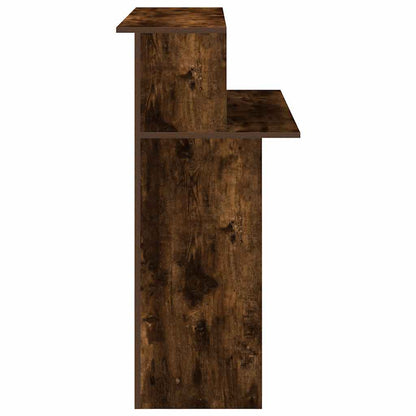 vidaXL Empfangstheke Räuchereiche 100x50x103,5 cm Holzwerkstoff