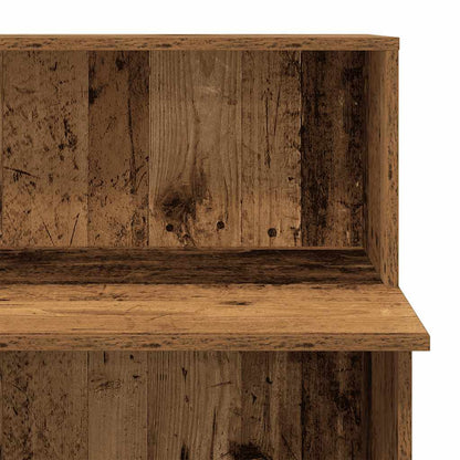 vidaXL Empfangstheke Altholz-Optik 100x50x103,5 cm Holzwerkstoff