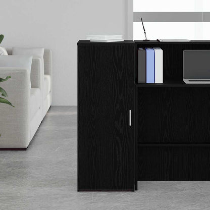 vidaXL Lagerschrank Schwarz 40 x 45 x 103,5 cm Holzwerkstoff