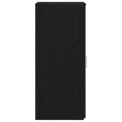 vidaXL Lagerschrank Schwarz 40 x 45 x 103,5 cm Holzwerkstoff