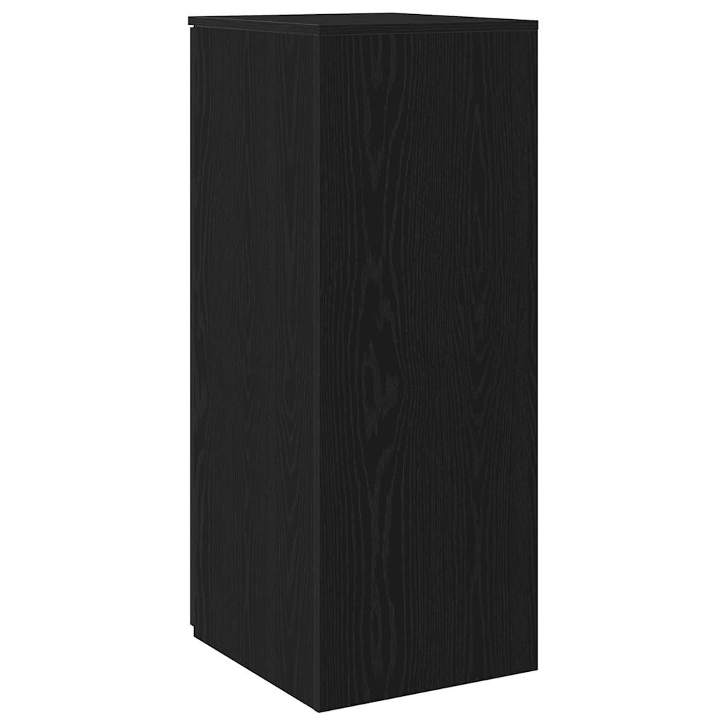vidaXL Lagerschrank Schwarz 40 x 45 x 103,5 cm Holzwerkstoff