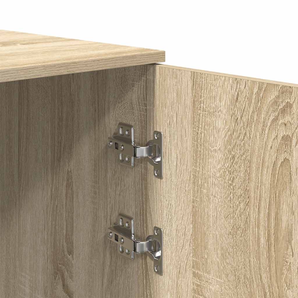 vidaXL Lagerschrank Sonoma-Eiche 40x45x103,5 cm Holzwerkstoff