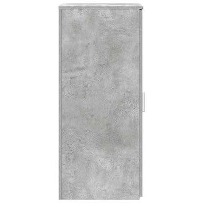 vidaXL Lagerschrank Betongrau 40x45x103,5 cm Holzwerkstoff