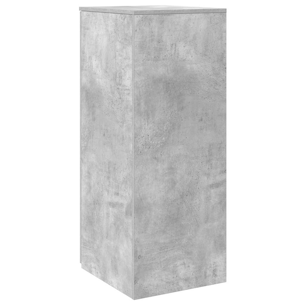 vidaXL Lagerschrank Betongrau 40x45x103,5 cm Holzwerkstoff