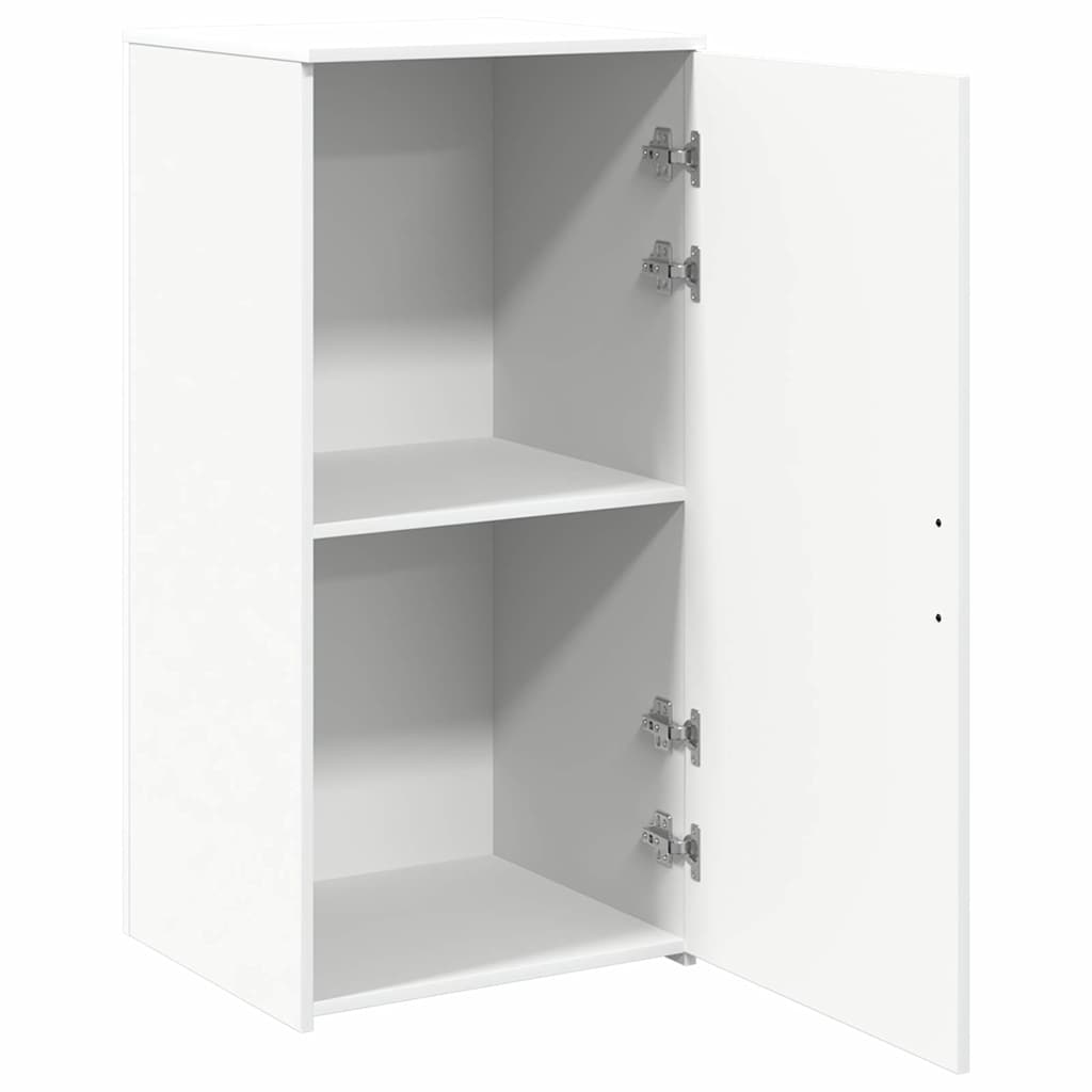 vidaXL Lagerschrank Weiß 50x45x103,5 cm Holzwerkstoff