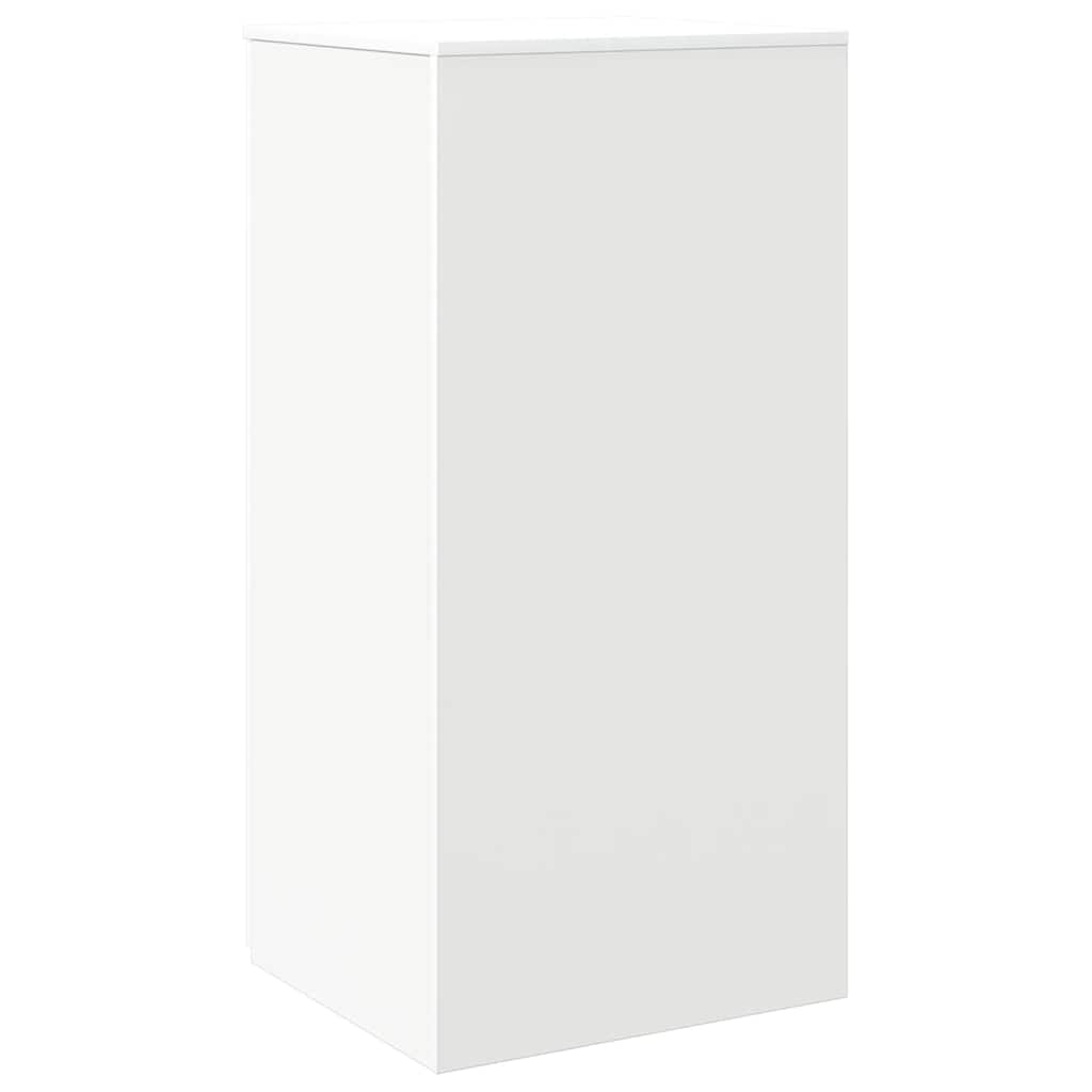 vidaXL Lagerschrank Weiß 50x45x103,5 cm Holzwerkstoff