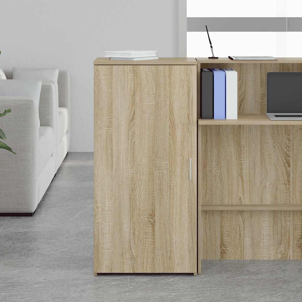 vidaXL Meuble de rangement chêne Sonoma 50x45x103,5 cm Bois d'ingénierie