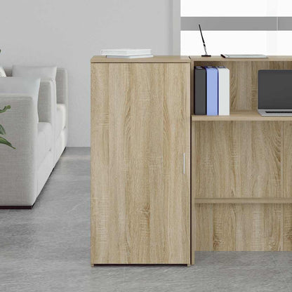 vidaXL Meuble de rangement chêne Sonoma 50x45x103,5 cm Bois d'ingénierie