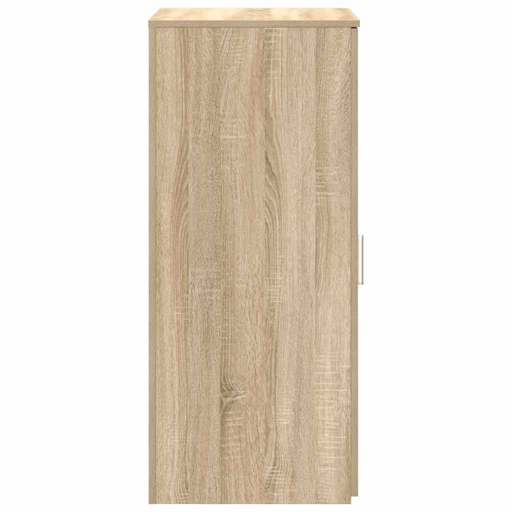 vidaXL Meuble de rangement chêne Sonoma 50x45x103,5 cm Bois d'ingénierie