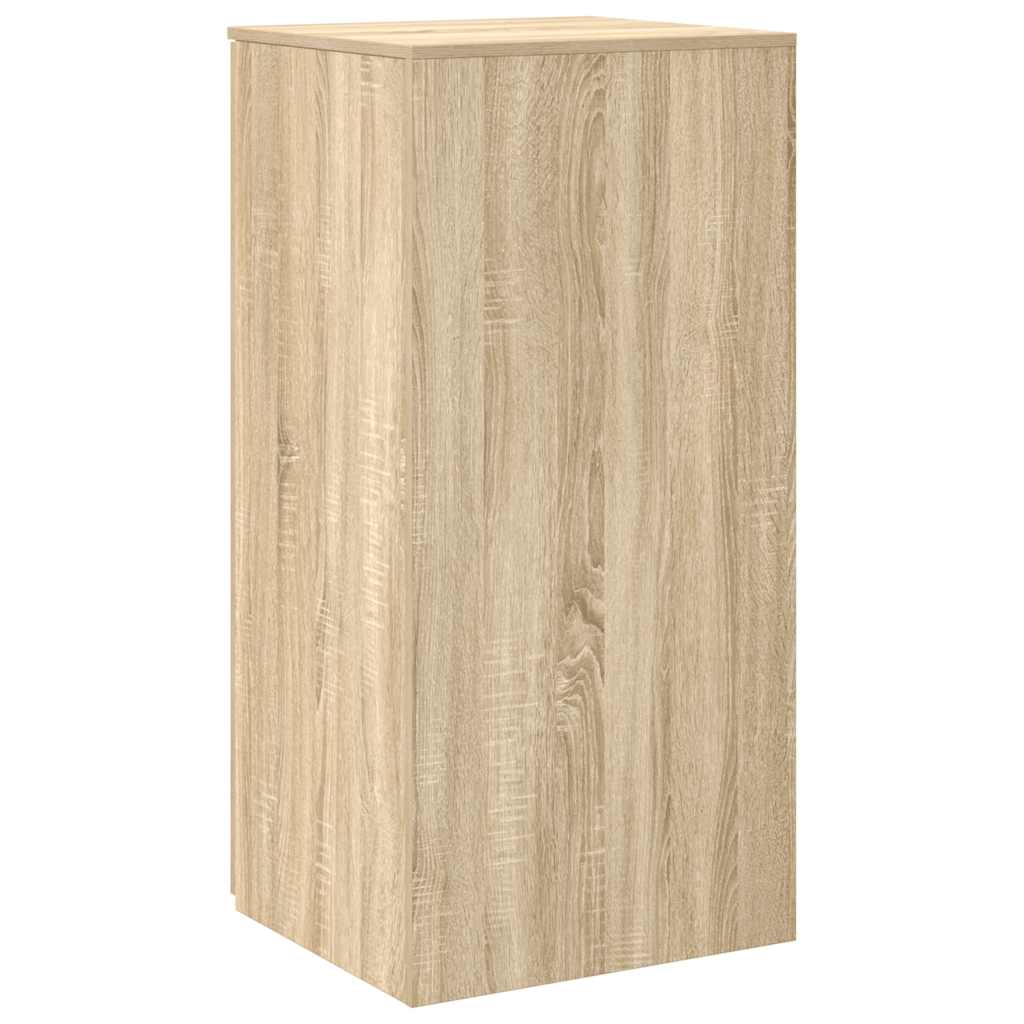 vidaXL Meuble de rangement chêne Sonoma 50x45x103,5 cm Bois d'ingénierie