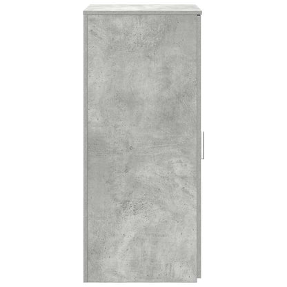 vidaXL Lagerschrank Betongrau 50x45x103,5 cm Holzwerkstoff