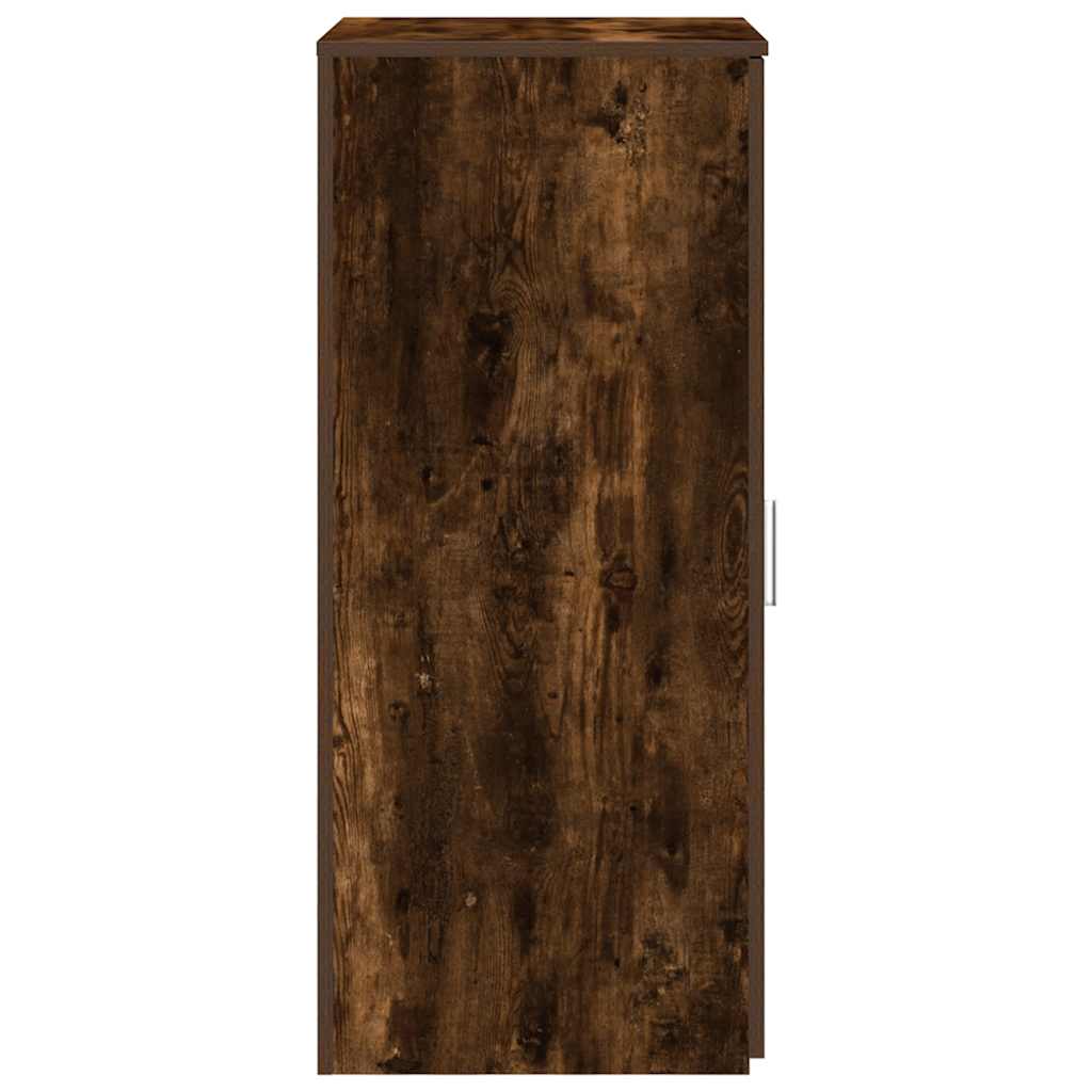 vidaXL Lagerschrank Räuchereiche 50x45x103,5 cm Holzwerkstoff