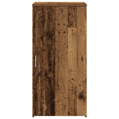 vidaXL Armoire de rangement aspect bois de récupération 50x45x103,5 cm Bois d'ingénierie