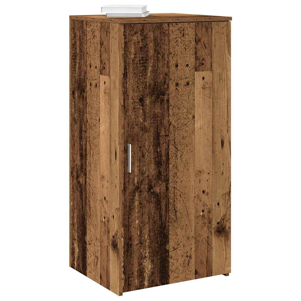 vidaXL Armoire de rangement aspect bois de récupération 50x45x103,5 cm Bois d'ingénierie