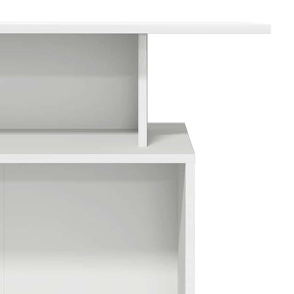 vidaXL Empfangstresen Weiß 100 x 40 x 104 cm Holzwerkstoff