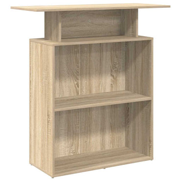vidaXL Empfangstresen Sonoma-Eiche 100 x 40 x 104 cm Holzwerkstoff