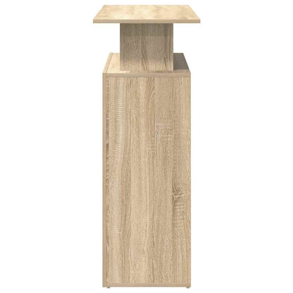 vidaXL Empfangstresen Sonoma-Eiche 100 x 40 x 104 cm Holzwerkstoff