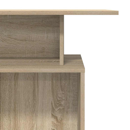 vidaXL Empfangstresen Sonoma-Eiche 100 x 40 x 104 cm Holzwerkstoff