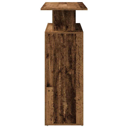 vidaXL Empfangstheke Altholz-Optik 100x40x104 cm Holzwerkstoff