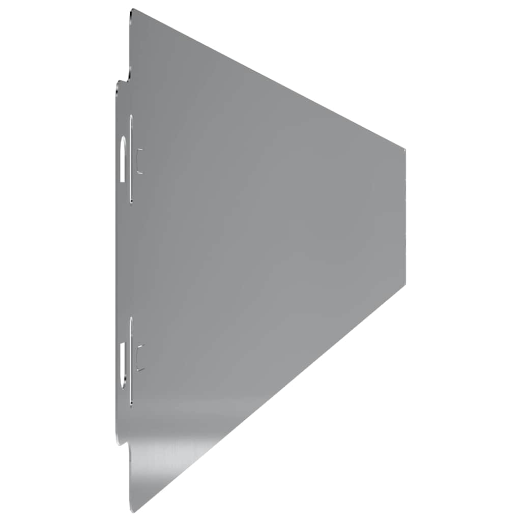 Rasenkanten 10 Stk. 10x103 cm Verzinkter Stahl