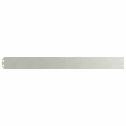 vidaXL Rasenkanten 50 Stk. 10x103 cm Edelstahl