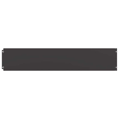 Rasenkanten 30 Stk. Schwarz 20x103 cm Kaltgewalzter Stahl