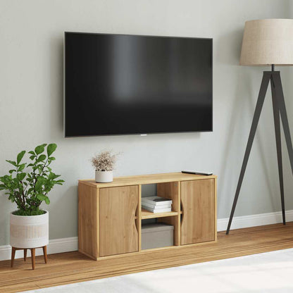 vidaXL Meuble TV ODDA 79x24x40 cm Pin massif
