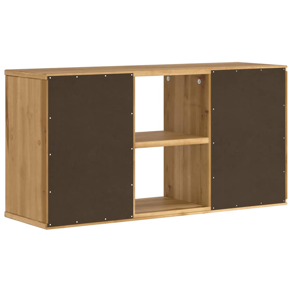 vidaXL Meuble TV ODDA 79x24x40 cm Pin massif