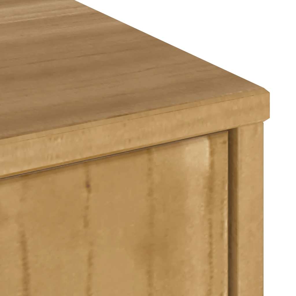 vidaXL Meuble TV ODDA 79x24x40 cm Pin massif