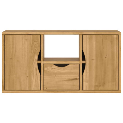 vidaXL TV-Schrank mit Schublade ODDA 79x24x40 cm Massivholz Kiefer