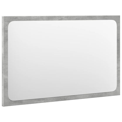 vidaXL Ensemble de meubles de salle de bain 3 pcs Gris béton Bois d'ingénierie
