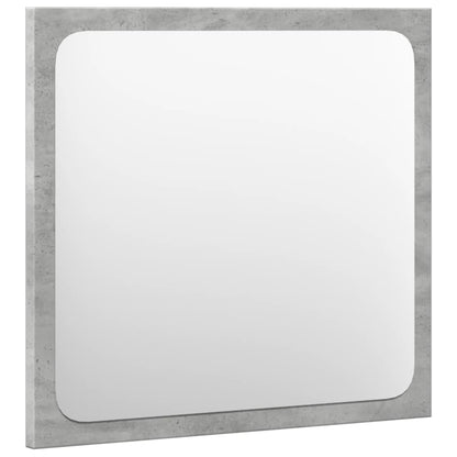 vidaXL 3-tlg. Badmöbel-Set Betongrau Holzwerkstoff