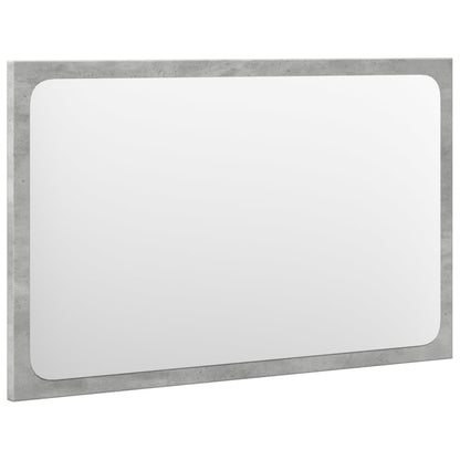vidaXL Ensemble de meubles de salle de bain 3 pcs Gris béton Bois d'ingénierie