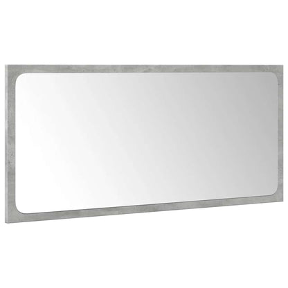 vidaXL Ensemble de meubles de salle de bain 3 pcs Gris béton Bois d'ingénierie