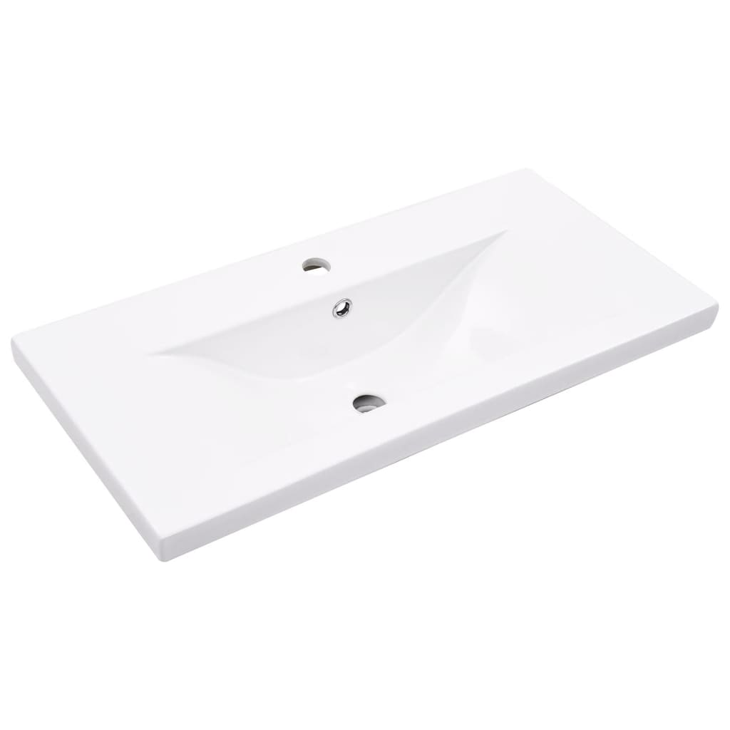vidaXL 2-tlg. Badmöbel-Set Betongrau Holzwerkstoff