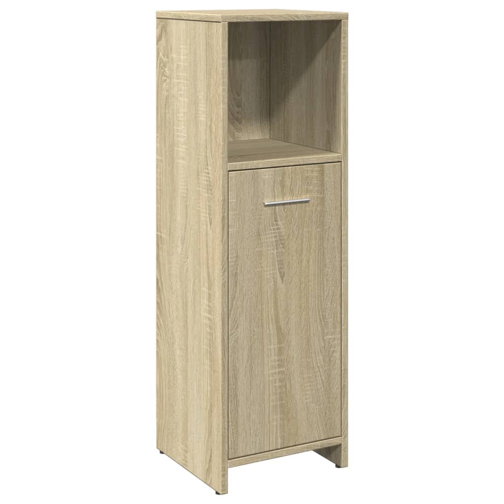 vidaXL Ensemble de meubles de salle de bain 3 pcs Chêne Sonoma Aggloméré