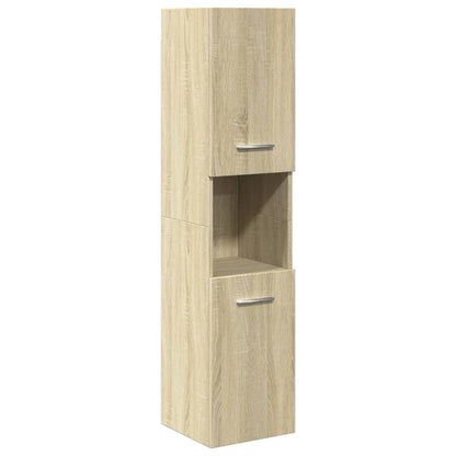 vidaXL Ensemble de meubles de salle de bain 3 pcs Chêne Sonoma Aggloméré