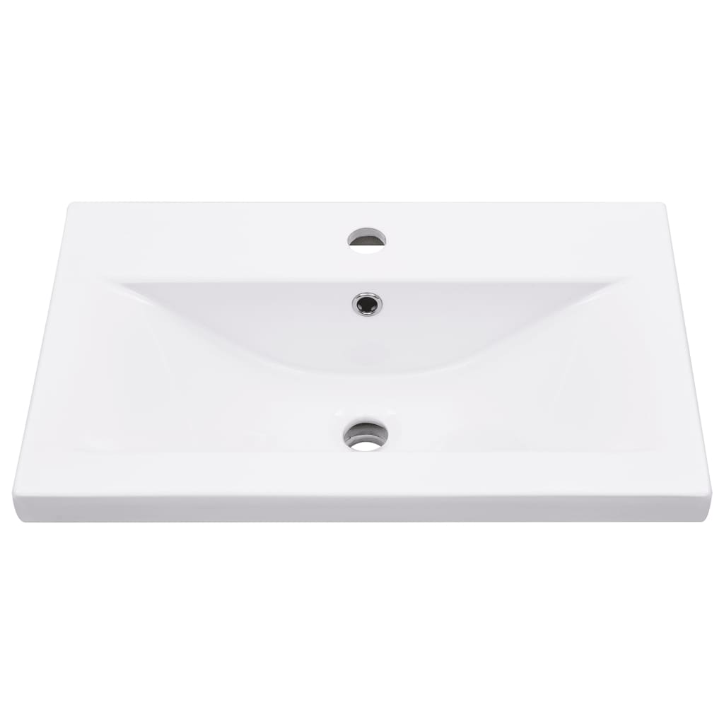 vidaXL Ensemble de 5 meubles de salle de bain en aggloméré chêne sonoma