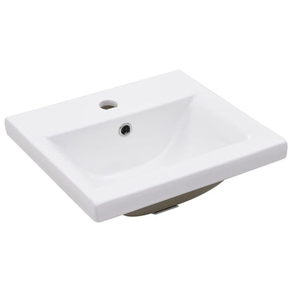 vidaXL Ensemble de 5 meubles de salle de bain en aggloméré chêne sonoma