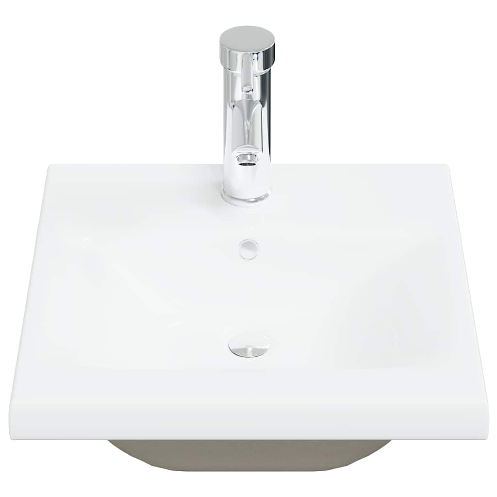 vidaXL Ensemble de 5 meubles de salle de bain en aggloméré chêne sonoma